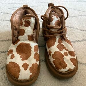 UGG NEUMEL COW PRINT